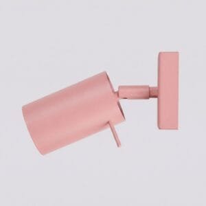 Ring Wall Spotlight - Pink Uncategorized Great Lighting UK Ltd