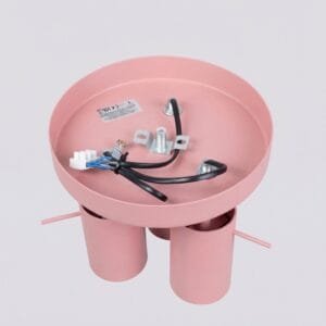 Ring 3-Light Ceiling Cluster - Pink Uncategorized Great Lighting UK Ltd