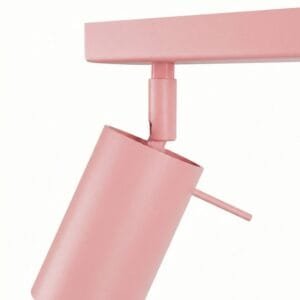 Ring 6-Light Ceiling Bar - Pink 6 Light Spotlights Great Lighting UK Ltd