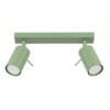 Ring 2-Light Ceiling Bar - Sage Uncategorized Great Lighting UK Ltd