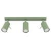 Ring 3-Light Ceiling Bar - Sage Uncategorized Great Lighting UK Ltd