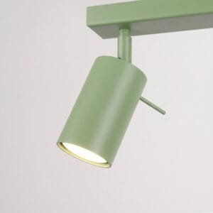 Ring 3-Light Ceiling Bar - Sage Uncategorized Great Lighting UK Ltd