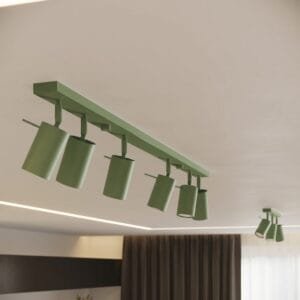 Ring 3-Light Ceiling Cluster - Sage Uncategorized Great Lighting UK Ltd