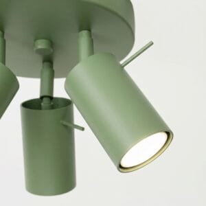 Ring 3-Light Ceiling Cluster - Sage Uncategorized Great Lighting UK Ltd