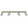 Ring 4-Light Ceiling Bar - Sage Uncategorized Great Lighting UK Ltd