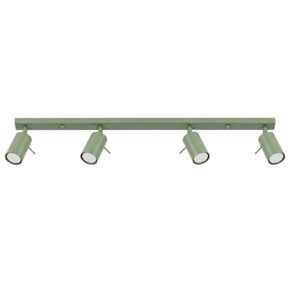 Ring 4-Light Ceiling Bar - Sage 4 Light Spotlights Great Lighting UK Ltd