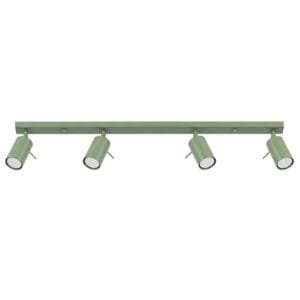 Ring 4-Light Ceiling Bar - Sage Uncategorized Great Lighting UK Ltd