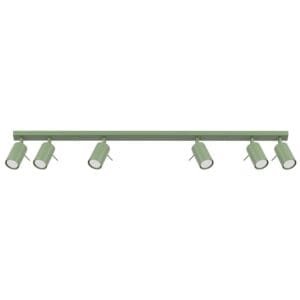 Ring 6-Light Ceiling Bar - Sage Uncategorized Great Lighting UK Ltd