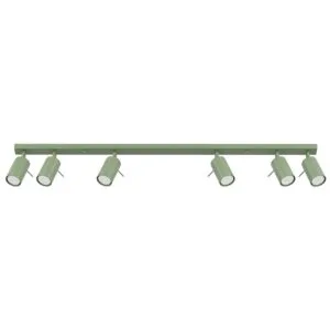 Ring 6-Light Ceiling Bar - Sage 6 Light Spotlights Great Lighting UK Ltd