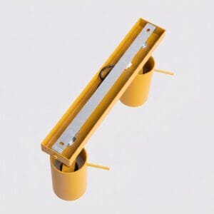 Ring 2-Light Ceiling Bar - Yellow Uncategorized Great Lighting UK Ltd