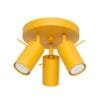 Ring 3-Light Ceiling Cluster - Yellow Uncategorized Great Lighting UK Ltd
