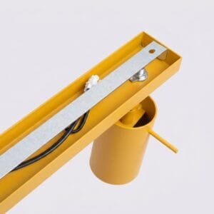 Ring 4-Light Ceiling Bar - Yellow Uncategorized Great Lighting UK Ltd