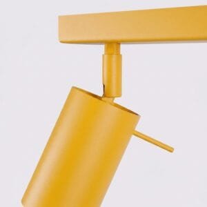 Ring 4-Light Ceiling Bar - Yellow Uncategorized Great Lighting UK Ltd