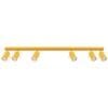 Ring 6-Light Ceiling Bar - Yellow 6 Light Spotlights Great Lighting UK Ltd