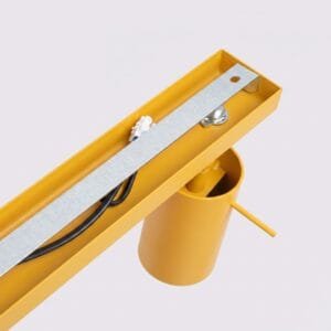 Ring 6-Light Ceiling Bar - Yellow 6 Light Spotlights Great Lighting UK Ltd