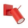 Ring Wall Spotlight - Red Uncategorized Great Lighting UK Ltd