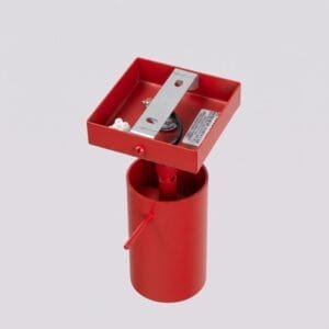 Ring Wall Spotlight - Red Uncategorized Great Lighting UK Ltd