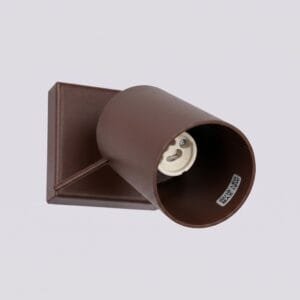 Ring Wall Spotlight - Brown Uncategorized Great Lighting UK Ltd