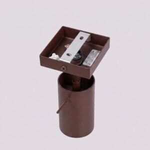Ring Wall Spotlight - Brown Uncategorized Great Lighting UK Ltd