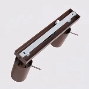 Ring 2-Light Ceiling Bar - Brown 2 Light Spotlight Great Lighting UK Ltd