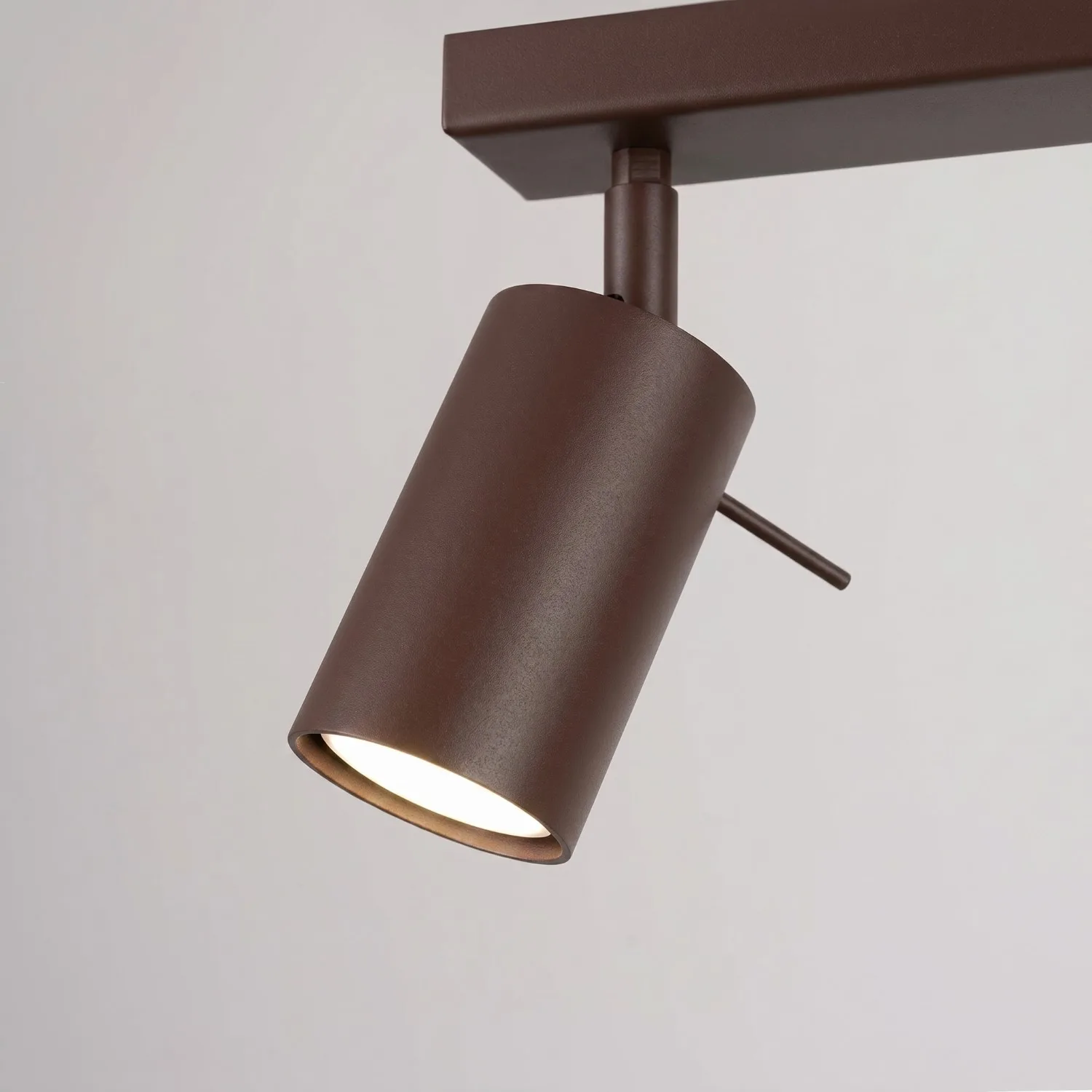 Ring 2-Light Ceiling Bar - Brown 2 Light Spotlight Great Lighting UK Ltd