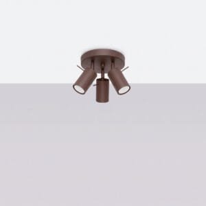 Ring 3-Light Ceiling Cluster - Brown Uncategorized Great Lighting UK Ltd