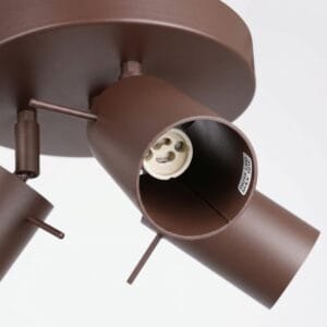 Ring 3-Light Ceiling Cluster - Brown Uncategorized Great Lighting UK Ltd