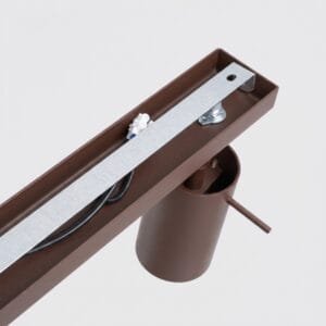 Ring 4-Light Ceiling Bar - Brown Uncategorized Great Lighting UK Ltd