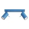 Ring 2-Light Ceiling Bar - Azure 2 Light Spotlight Great Lighting UK Ltd