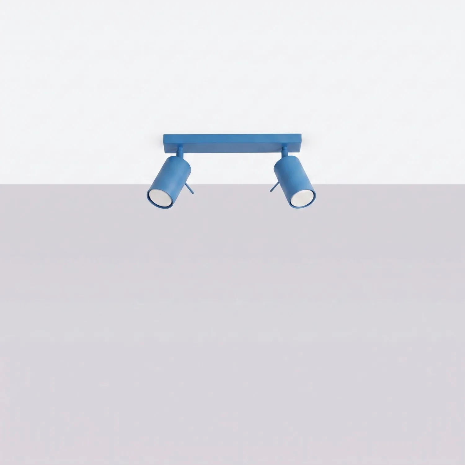 Ring 2-Light Ceiling Bar - Azure 2 Light Spotlight Great Lighting UK Ltd