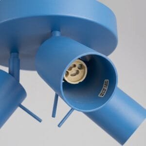 Ring 3-Light Ceiling Cluster - Azure 3 Light Spotlights Great Lighting UK Ltd