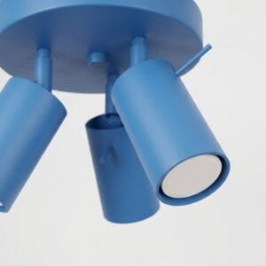 Ring 3-Light Ceiling Cluster - Azure 3 Light Spotlights Great Lighting UK Ltd