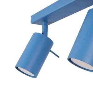 Ring 4-Light Ceiling Bar - Azure 4 Light Spotlights Great Lighting UK Ltd