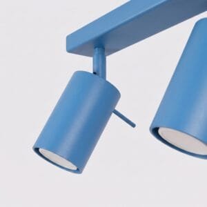 Ring 6-Light Ceiling Bar - Azure 6 Light Spotlights Great Lighting UK Ltd
