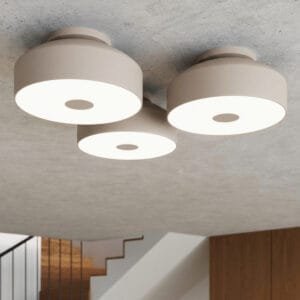 OMIQ Taupe Ceiling Light Coloured Ceiling Lights Great Lighting UK Ltd