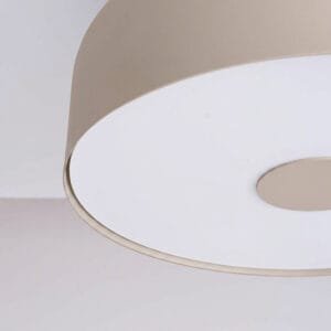 OMIQ Taupe Ceiling Light Coloured Ceiling Lights Great Lighting UK Ltd