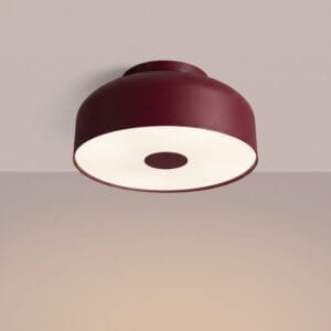 OMIQ Burgundy Ceiling Light Uncategorized Great Lighting UK Ltd