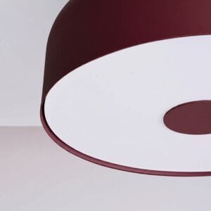 OMIQ Burgundy Ceiling Light Uncategorized Great Lighting UK Ltd