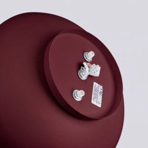 OMIQ Burgundy Ceiling Light Uncategorized Great Lighting UK Ltd