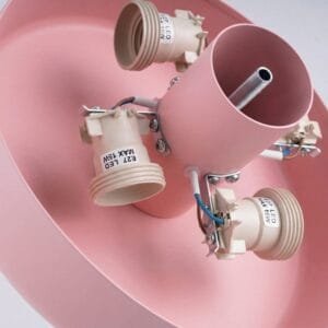 OMIQ Pink Ceiling Light Uncategorized Great Lighting UK Ltd