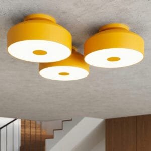 OMIQ Yellow Ceiling Light Uncategorized Great Lighting UK Ltd