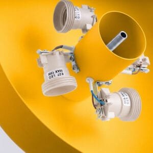 OMIQ Yellow Ceiling Light Uncategorized Great Lighting UK Ltd