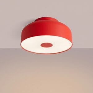OMIQ Red Ceiling Light Uncategorized Great Lighting UK Ltd
