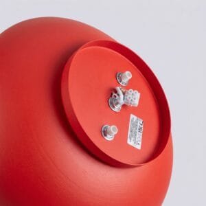 OMIQ Red Ceiling Light Uncategorized Great Lighting UK Ltd