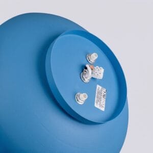 OMIQ Azure Ceiling Light Coloured Ceiling Lights Great Lighting UK Ltd