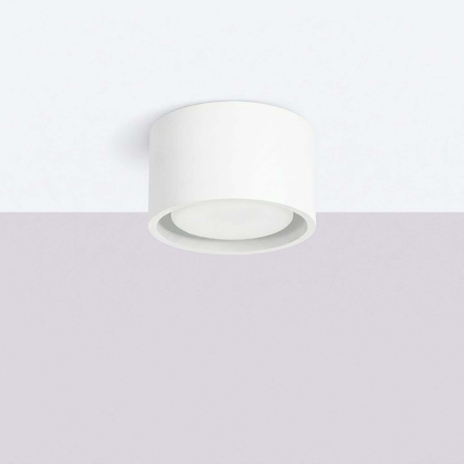 MODO 1 White Ceiling Light Single Kitchen Spotlights Great Lighting UK Ltd