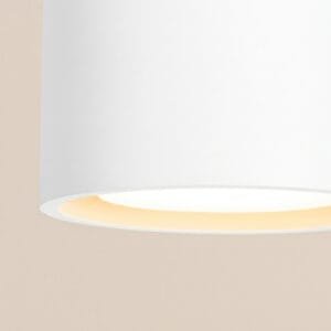 MODO 1 White Ceiling Light Single Kitchen Spotlights Great Lighting UK Ltd
