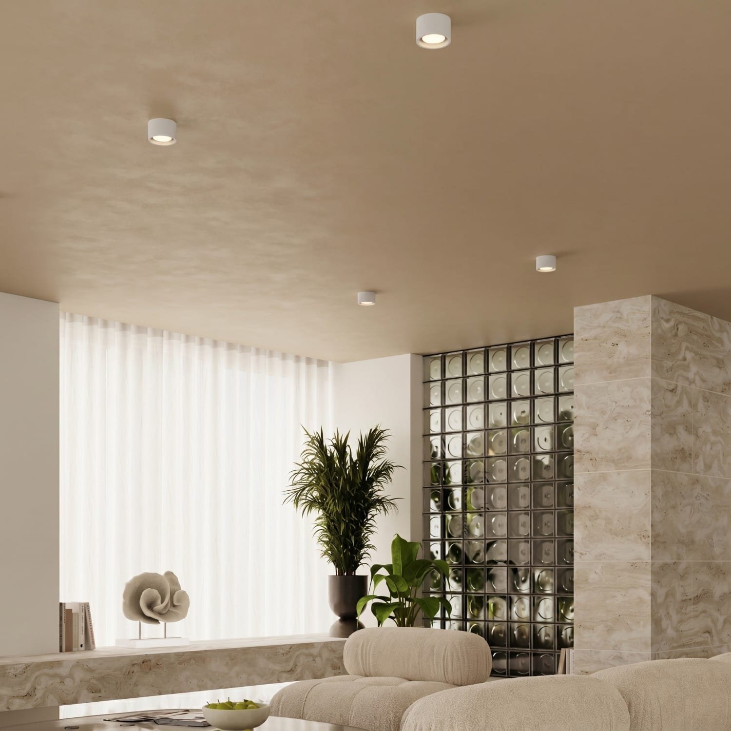 MODO 2 White Ceiling Light Uncategorized Great Lighting UK Ltd