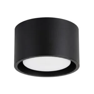 MODO 1 Black Ceiling Light Single Kitchen Spotlights Great Lighting UK Ltd