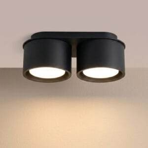 MODO 2 Black Ceiling Light Uncategorized Great Lighting UK Ltd